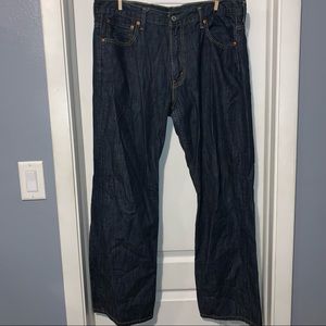 Levi’s (Levi Strauss) 569 dark blue jeans size 36/32